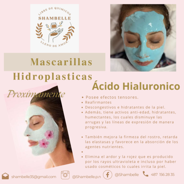 Mascarilla Hidroplastia